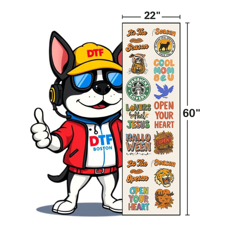 Upload Premade DTF Gang Sheet