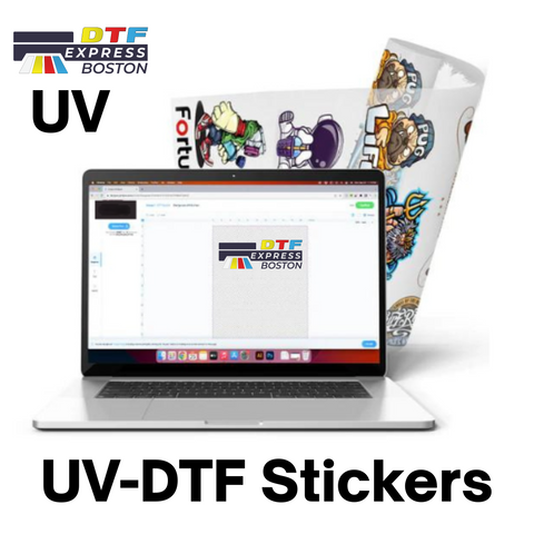 Build Your Own UV-DTF Stickers Gang Sheet