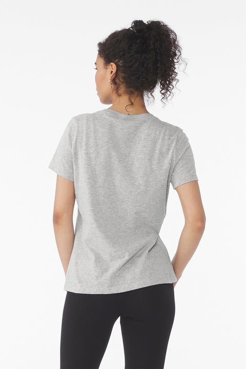 Bella+Canvas - Women’s Relaxed Jersey CVC V-Neck Tee