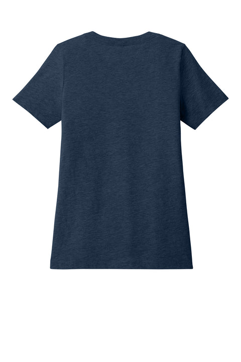 Bella+Canvas - Women’s Relaxed Jersey CVC V-Neck Tee