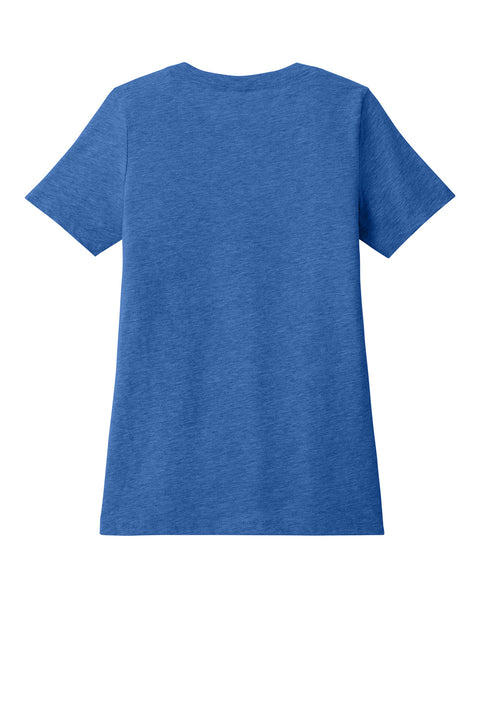 Bella+Canvas - Women’s Relaxed Jersey CVC V-Neck Tee