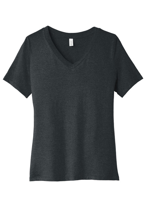 Bella+Canvas - Women’s Relaxed Jersey CVC V-Neck Tee