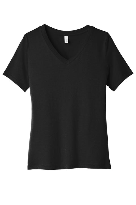 Bella+Canvas - Women’s Relaxed Jersey CVC V-Neck Tee