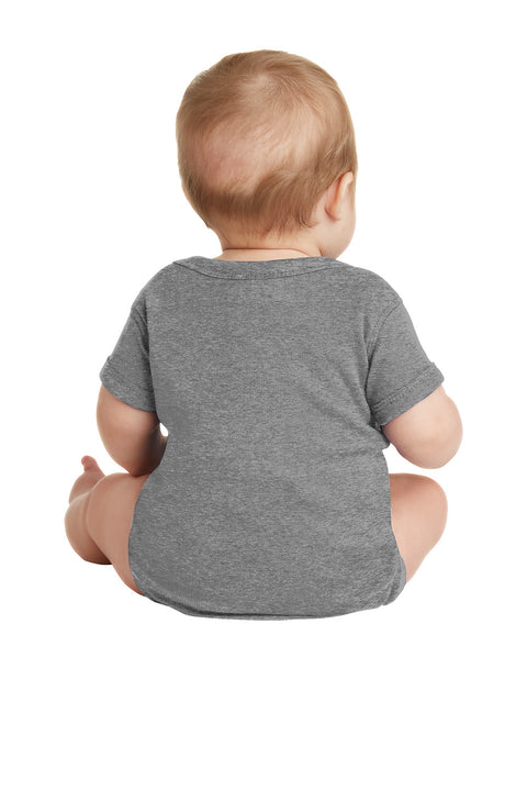 Rabbit Skins - Infant Short Sleeve Baby Rib Bodysuit