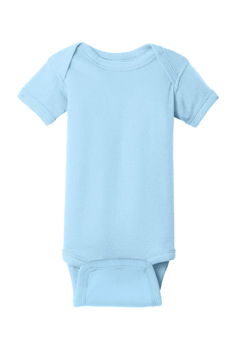 Rabbit Skins - Infant Short Sleeve Baby Rib Bodysuit