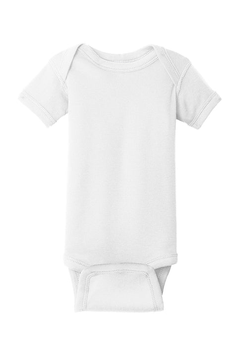 Rabbit Skins - Infant Short Sleeve Baby Rib Bodysuit