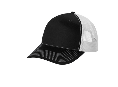 Port Authority® Snapback Five-Panel Trucker Cap